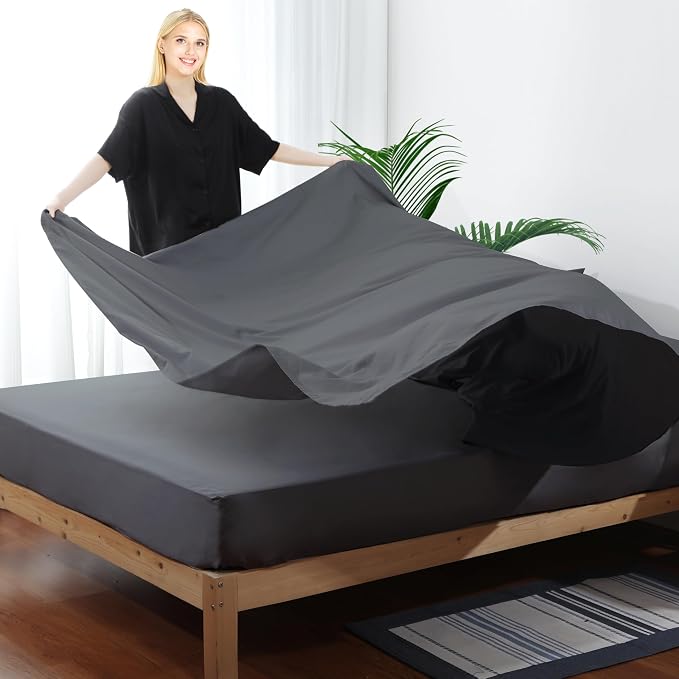 Flat Sheet Only Twin Size, 400 TC 100% Egyptian Cotton Flat Sheet - Image 7