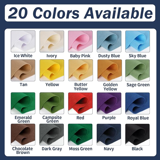 Navy Fabric Sheet 108" X 36", 1.4mm Thick Large Soft Durable Flexible Craft - Image 3