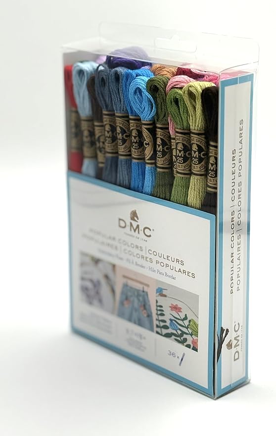DMC 117F25-PC36 Embroidery Popular Colors Floss Pack, Colors may vary - Image 3