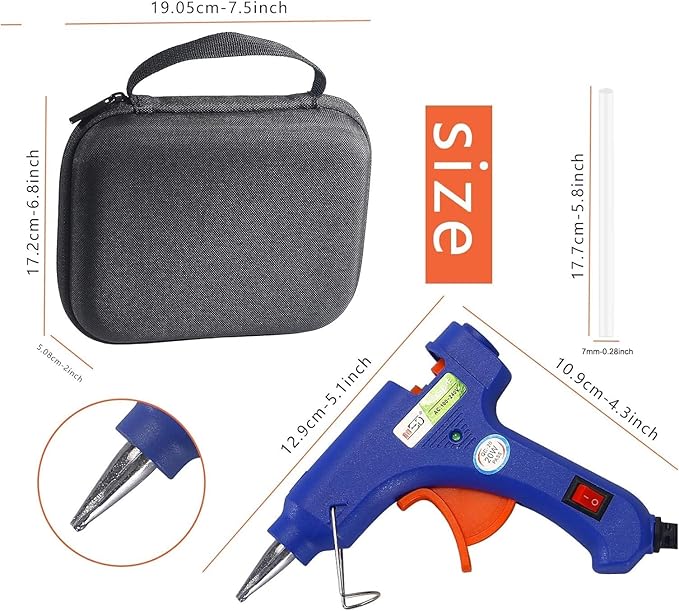 Glue Gun and Sticks Set, Hot Melt Glue Gun Mini - Image 3