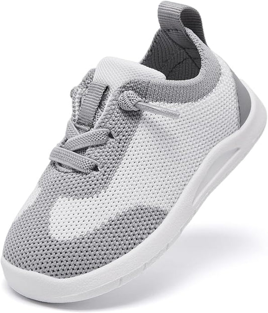 MORENDL Toddler Shoes Baby Walking Sock Shoes Infant Sneakers 0-4 Years Boy Girl Barefoot Tennis Shoe Non-Slip Brethable