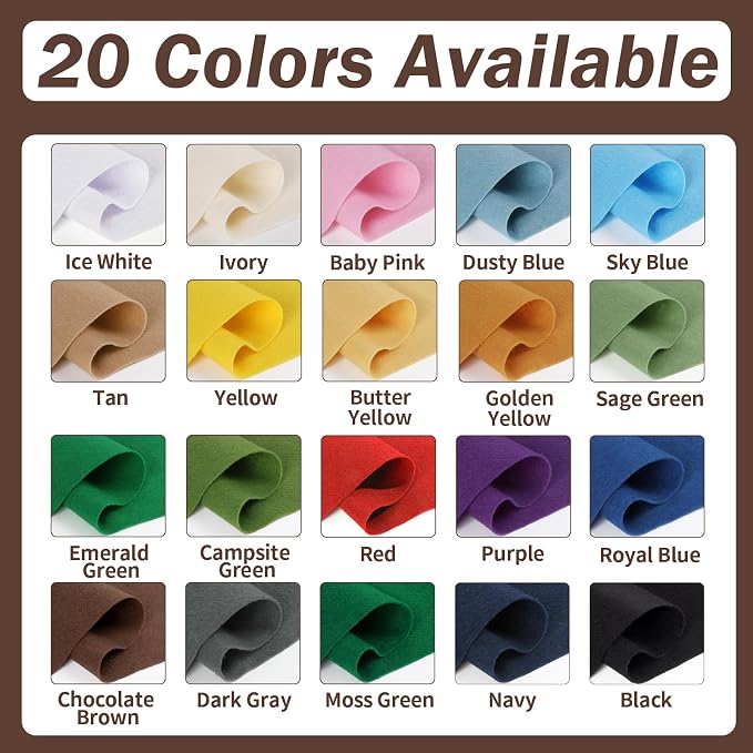 Chocolate Brown Fabric Sheet 108" X 36", 1.4mm Thick Large Soft Durable - Image 3