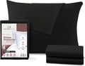 CirclesHome Pillow Protectors 4 Pack Standard Zippered by CirclesHome