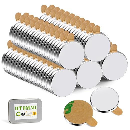 UTOMAG 100 Pcs Mini Round Neodymium Magnets by UTOMAG