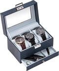 ProCase Watch Box, 3 Slot Watches Display Case by ProCase