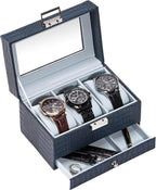ProCase Watch Box, 3 Slot Watches Display Case by ProCase