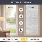 Old English Window Privacy Film by Artscape - Image 3