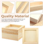 FSWCCK 15 Pack 5 x 5 inch Wood Panel Boards, Unfinished Wood Canvas Panels - Image 3