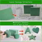 Prashent 3Pcs Floral Foam Blocks - Image 2