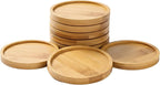 Bamboo Coasters for Crafts, DIY resin projects, classroom crafts, handmade by Unknown