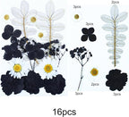 Woohome 4 Pack Dried Flowers for Resin Molds - Image 5