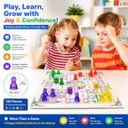 Game Pawns, 120 Pieces, 6 Colors, Translucent Game Pieces | Plastic Tokens - Image 7