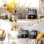 Chunful 6 Sets Holy Bible Fleece Tied Pillow Craft Kits 2026 VBS Crafts DIY - Image 7