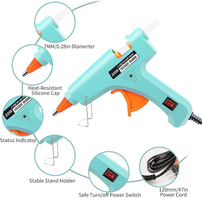 Hot Glue Gun Kit Mini: Mini Hot Glue Guns Kit - Image 2