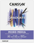 Canson Graduate Mixed Media Pad, 11x14 inch, 20 Sheets | Artist Paper by Unknown