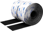 Hook and Loop Tape 1in x 20ft, Slef Adhesive Interlocking Strip, Mounting Tape by Doublesidedtape