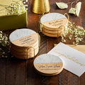 Custom Coasters Set of 4, Personalized Housewarming Gift, Engraved Gifts by GiftsToEngrave