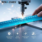 Rena Chris Architectural Scale Ruler: 12" Imperial Aluminum Alloy Metal - Image 6