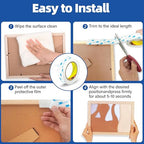 3M Double Sided Tape 2"×16.5ft No Residue, Picture Hanging Strips Heavy Duty - Image 5