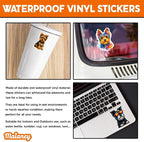 MAIANEY | Yorkshire Terrier Stickers, Cute Yorkshire Terrier Vinyl Decals - Image 3