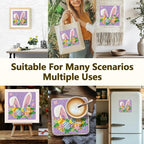 Doodlream Easter Bunny Ears Egg DIY Punch Needle Embroidery Kit - Image 5