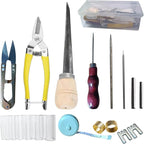 Basket Weaving Tools kit, All-in-One Basket Making Supplies by CCFREELIFE