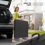 VINGLI 6 Foot Plastic Folding Table Portable Long Table - Image 4