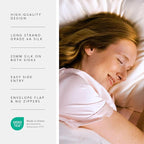 Fishers Finery 25mm 100% Pure Mulberry Silk Pillowcase - Image 4