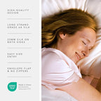 Fishers Finery 25mm 100% Pure Mulberry Silk Pillowcase - Image 4