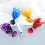 Colorful Plastic Paper, 160 Pieces Colored Transparency Sheets 7.5x7.5 In Craft - Image 3