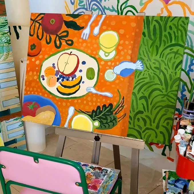 ESRICH Stretched Canvas for Painting 16x20 Inch, Primed Acid-Free Cotton Blank - Image 7