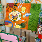 ESRICH Stretched Canvas for Painting 16x20 Inch, Primed Acid-Free Cotton Blank - Image 7