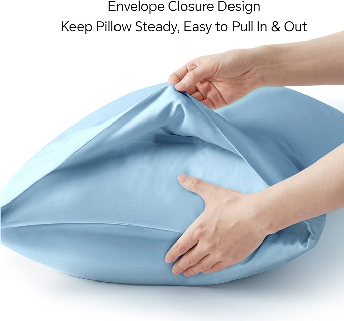 BEDELITE Body Pillow Case Cover, Rayon Made from Bamboo, Cooling Body Pillow - Image 6