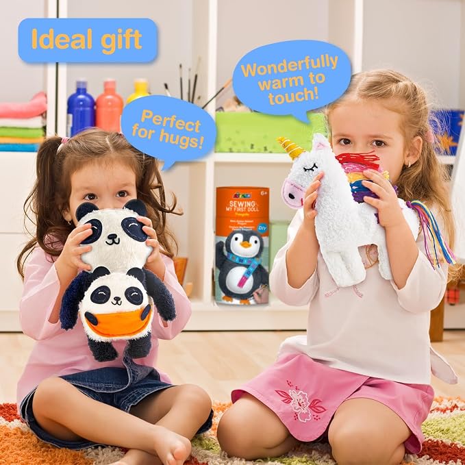 Avenir My First Sewing Kit for Kids Ages 6-8 Beginners | Learn to Sew Stuffed - Image 8