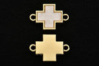 Pack of 20 Shell Charms Gold Plated Pendants Color Retention Pendants - Image 2