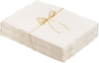 Prudiut 50 Sheets Cotton Watercolor Paper, 5 x 7 inches, 300 GSM, Deckled Edge by Prudiut