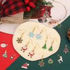 Acejoz 100Pcs 50 Pairs Christmas Charms - Image 4