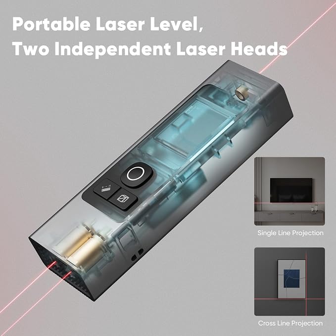 2-in-1 Laser Measure & Line Laser 393 FT - Image 5