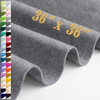 Large Felt Fabric Sheet 36 x 36 Inch, 1.6mm Thick | Soft nonwoven felt by MIGLORIA