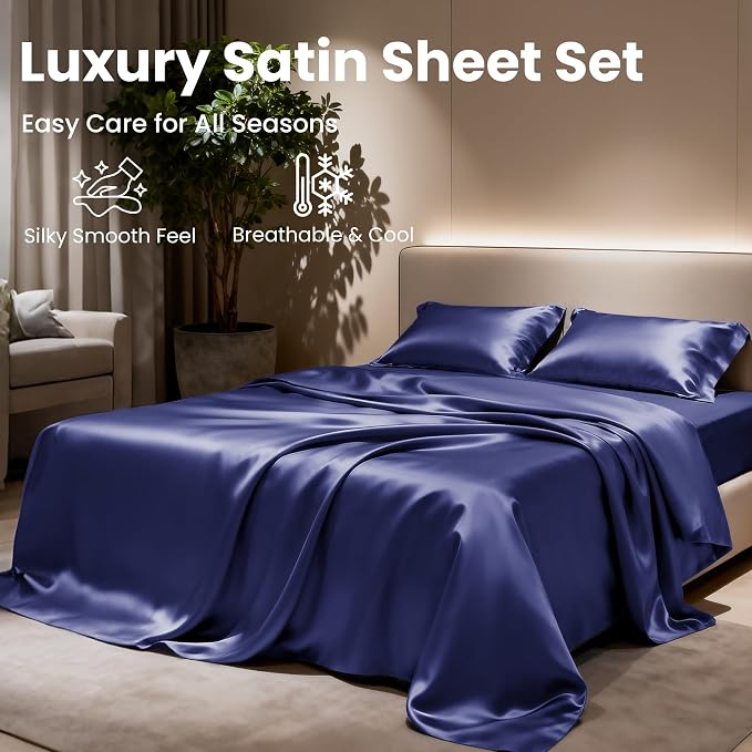 Love's cabin Satin King Sheet Sets - Image 8
