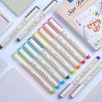 WRITECH Brush Tip Marker Pens: Artist Markers Flexible Tip Water Based 12ct - Image 3