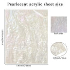 Pearl Glitter Cast Acrylic Sheet, 1/8 Inch, 12x8 Inch, - Image 2