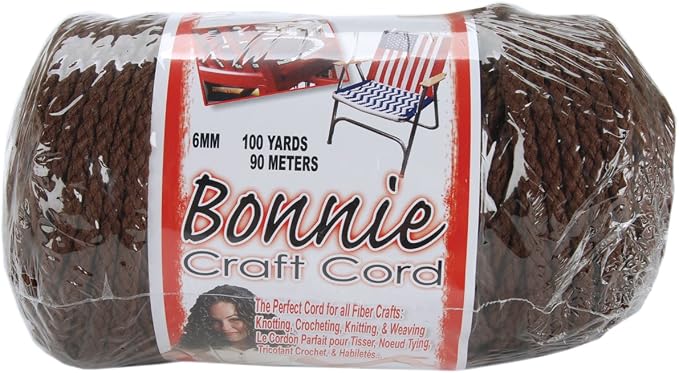 Bonnie Macrame Craft Cord 6mmX100yd by PepperellCrafts