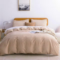 JELLYMONI Queen Duvet Cover Set, Cotton Duvet Cover 3 Pieces by JELLYMONI
