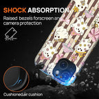 Case for iPhone 15, Scratch Resistant Hybrid Double Layer Hard Shell，Cute - Image 4