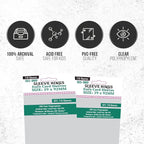 Sleeve Kings Euro Card Sleeves 59 X 92 mm - Image 6