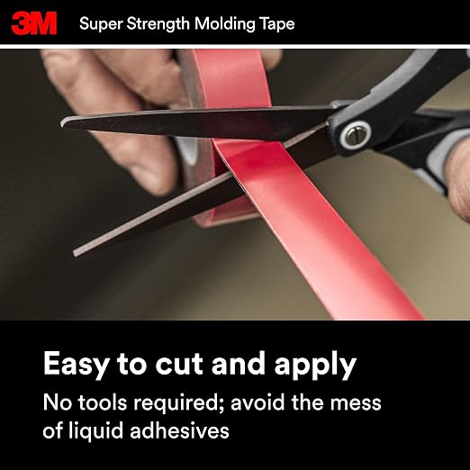 3M Super-Strength Molding Tape, 7/8 in x 15 ft, 1 Roll - Image 7