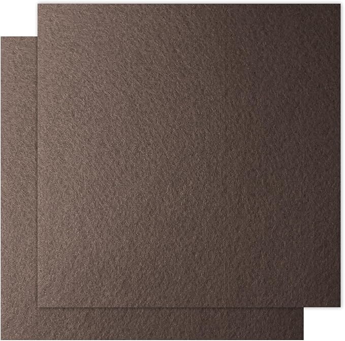 12" x 12" Felt Fabric Sheets for Crafts, Squares Felt Fabric Sheets, 1mm Thick by Unknown