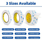 3M Double Sided Tape 2"×16.5Ft, Mounting Tape Heavy Duty No Residue, Removable - Image 2