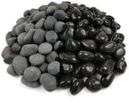 FANTIAN 40 lbs Black Stones for Landscaping, 1-2 Inch Small Pebbles Natural - Image 2